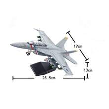 Mainan Pesawat Skala 1:72 Baru - Model Plastik F/A-18 Hornet Falcon VFA-2 - Model Kelas Kolektor - Jet Tempur - MultiWarna - View 9