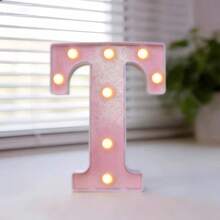 22/21/16cm Decorative LED Glowing Numbers And Letters, Plastic Neon Number Light Sign, Battery Powered Number Light, DIY Letters And Numbers, Suitable For Birthday, Christmas, Bar And Wedding Decoration - LED Letter and Number Lights - View 46