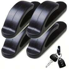 Black Self-Adhesive Hooks For Cars And Trucks - Convenient In-Car Bag And Handbag Storage Hooks - A - View 5