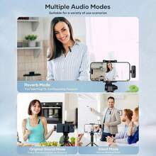 Wireless Lavalier Microphone Compatible With Iphone And Android, Widely Applicable, Noise Reduction And Clear Sound Quality, Suitable For Podcasts, Video Recording, Live Streaming, Vlogs - View 13