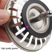2Set (5pcs/Set) Replacement Rubber Seal For Franke Strainer Plug Washer For Kitchen Sink Part - Sink Seal Gasket - View 7