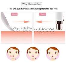 2‑In‑1 Rechargeable Eyebrow Trimmer & Facial Hair Shaver, Portable Personal Grooming Tool With Built‑In Light For Eyebrow, Lip And Body Hair Management - White - View 12