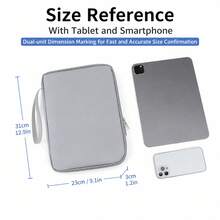 Tablet Protective Case, Computer Handbag With Multiple Compartments Storage Bag, Suitable For Office, School, Business Travel Storage Bag - Multicolor - View 3