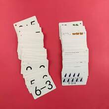 132PCS 0-10 Addition And Subtraction Flash Cards, Early Arithmetic Ability Development, Addition, Subtraction, Multiplication, Division Mental Math Cards, Exercise Mathematical Thinking, Concentration, Help Learning, Suitable For School Supplies, Holiday Gifts, Classroom Activities, Arithmetic Practice, Educational Flashcards, Interactive Learning, Learning And Educational Writing Aids, Christmas Gifts - A - View 3