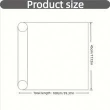 1pc 300cm Long Waterproof Oil-Proof Transparent Kitchen Cabinet And Shelf Liner, White Snowflake Pattern, Easy Clean Surface, Scratcntry Organization - , Non-Slip, Waterproof, Oil-Proof, Transparent Elegant Snowflake Design, Suitable For Kitchen Use - A - View 10
