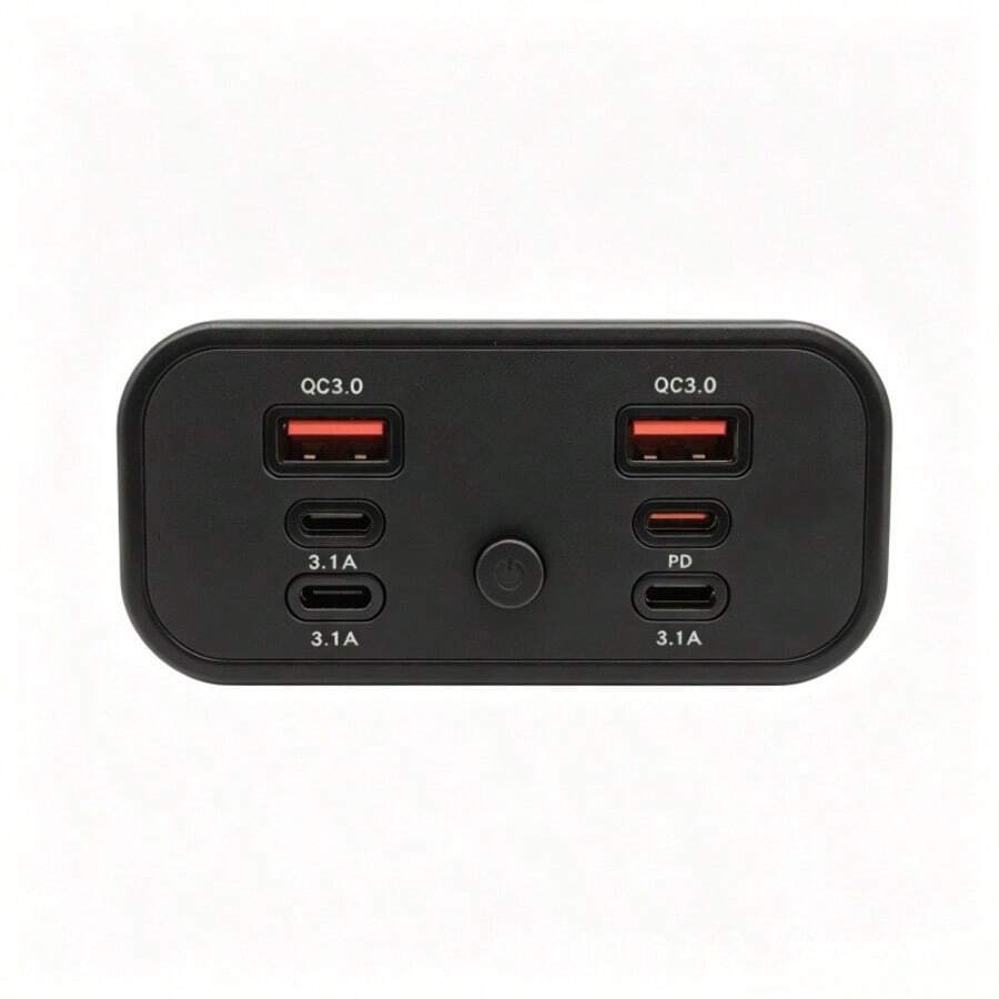 120W Modified Car Charger, High Total Output, Support QC3.0 & PD Fast Charging, Multiple Ports Charge Several Devices Simultaneously, Fire‑Retardant Material, Suitable For RV, Car, Bus, Truck, Boat.