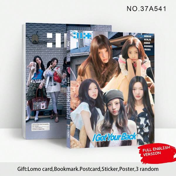 1PC Buku Koleksi Merchandise Album Baru I GotYourBack Warna Pink, Terlaris Lintas Batas, Stok Tersedia, Sempurna untuk Hadiah Liburan, Hadiah Lucu dan Menarik, Hadiah Ulang Tahun, Hadiah Paskah, Hadiah Halloween, Hadiah Natal, Hadiah Pesta, Katseye Light Stick, Straykid, Photocard, K Pop, Katseye Photo Card