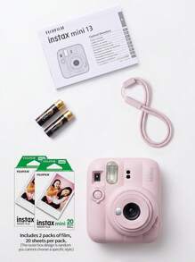 FujiFilm Instax Mini 12 & Mini 13 Instant Camera | Two Models Available | 13 Upgraded Dual-Mode Selfie & Timer | 12 Classic Basic Operation | Both Equipped With Selfie Mirror + Automatic Exposure Control | 5-Color Macaron Body, Portable For Travel - View 32