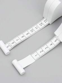1PC Random Color Body Measurement Tape, Fitness Essential, Home Essential Soft Tape, Soft Tape For Measuring Waist, Hip, Chest, Arm, Leg, Thigh - Automatic High Precision 3-In-1 Soft Tape, Used For Measuring Height, Waist, Chest And Thigh Circumference - Retractable Fitness Measurement Tape, Convenient For Home And Gym Use - A - View 6