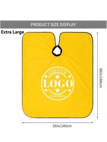 Customized Barber Apron, Personalized Name Logo Hairdressing Cape Makeup Bib, Polyester Fiber Hairdressing Cape, Suitable For Styling, Bleaching And Perming, Salon Tools, High-Quality Material, Professional Beautician's Choice - Multicolor - View 8