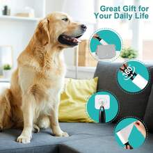Lint Roller Refills - Extra Sticky Pet Hair Remover, Manual Lint Brush For Clothes, Furniture, Carpet - No Electricity Needed, Durable Plastic Handle - For Pet Owners - Perfect For Keeping Clothes & Furniture Fur-Free - 100 Sheets/roll - View 5