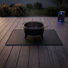 Queenrain Rectangular Fireproof Grill Mat, High Heat Resistant Camping Stove Mat, Portable Waterproof Deck Protector For Outdoor Patio Fire Pit - B - View 6