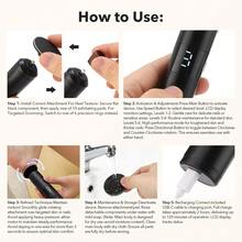 Electric Foot Callus Remover, 2-In-1 Foot Polisher And Nail Polisher, With 10pcs Sandpaper Discs, 6pcs Nail Polishing Rings, Multi-Functional Professional Foot Callus Remover, Hand Care Tool, Removes Dead Skin, Suitable For Home Foot And Hand Care, Unisex - View 10