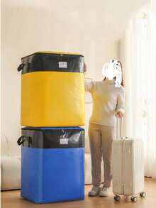 1pc Thickened Woven Bag, Suitable For Logistics, Moving, Luggage, Storage Transfer, Waterproof, Sorting Bag, Large Capacity, Wear-Resistant - Multicolor - View 4