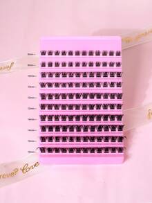 200pcs W02 Hot Melt DIY 8-16mm Cross Natural Dense Cluster Eyelash Extensions For Professional Lash Artist - View 2