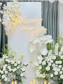 Purchase Artificial Roses, Artificial Flowers, Artificial Rose Decorations, DIY Wedding Bouquet Centerpieces, White Roses, Red Roses, Pink Roses, Blue & White Roses, Yellow Roses, Bridal Gifts, Valentine's Day Decorations, Party Decorations, Home Decor, Living Room Decor, Store Decor And Photography Props - Multicolor - View 5