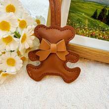 1/2pcs Customized Cute Bear Pendant, Suitable For Bags And Backpacks, Birthday Gift, Backpack Decoration, Fashion Accessory - Multicolor - View 8