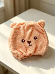 5/3/2pcs Cute Bear Shaped Super Absorbent Quick Dry Towel Cap, Soft Fluffy Hair Cap, Suitable For Washing Hair And Showering, Summer Essential, Reusable, Suitable For Women And Girls, Suitable For Bathroom, Swimming Pool, Beach And Travel - Thickened version - View 8