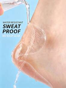 20/10/1pc Heel Cushions, Invisible Transparent Gel Heel Protectors, Self-Adhesive Anti-Chafing Anti-Blister Foot Care Pads, Soft Heel Pads, Suitable For High Heels And Loose Shoes, Practical Daily Foot Care Accessory To Relieve Foot Pain - Multi-color - View 7