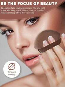 1 Set Professional Multi-Function Makeup Brush Set (Includes Powder Brush, Blush Brush, Foundation Brush, Eyeshadow Brush, Blending Brush, Contour Brush And More) Long Aluminum Handle Eye Makeup Brush Set - Coffee Brown - View 8