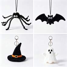 Set Perlengkapan Kerajinan Laba-laba 610pcs - Pembersih Pipa, Pom Pom, Mata Mainan, Cocok untuk Proyek Seni Sekolah DIY, Aksesoris Dekorasi Buatan Tangan Halloween - kerajinan pipa - View 6