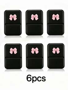1/3/6/10/20pcs Pink Bow Small Mirror, Birthday Party, Wedding, Graduation Gift, Holiday Gift, Back To School, Small Folding Travel Mirror, Suitable For Group Activities, Daily Use - Multicolor - View 13