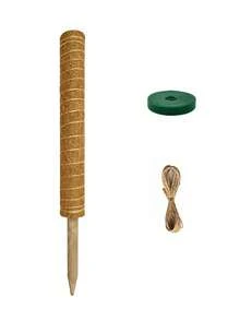 Monstera Plant Support Moss Pole, Stackable Coconut Fiber | Moss Totem Support Rod High Stand Plant Growth Pole Indoor Live Plant Moss Fixing Rack - Multicolor - View 11