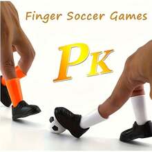 2 Sets 2-Player Finger Football Blowing Game - Family Interactive Desktop Sports Game, Desktop Football Accessories, Competitive Game, Relaxing Toy Gift, Suitable For Easter, Thanksgiving, Birthday Gifts [Random Color] - Multicolor - View 9