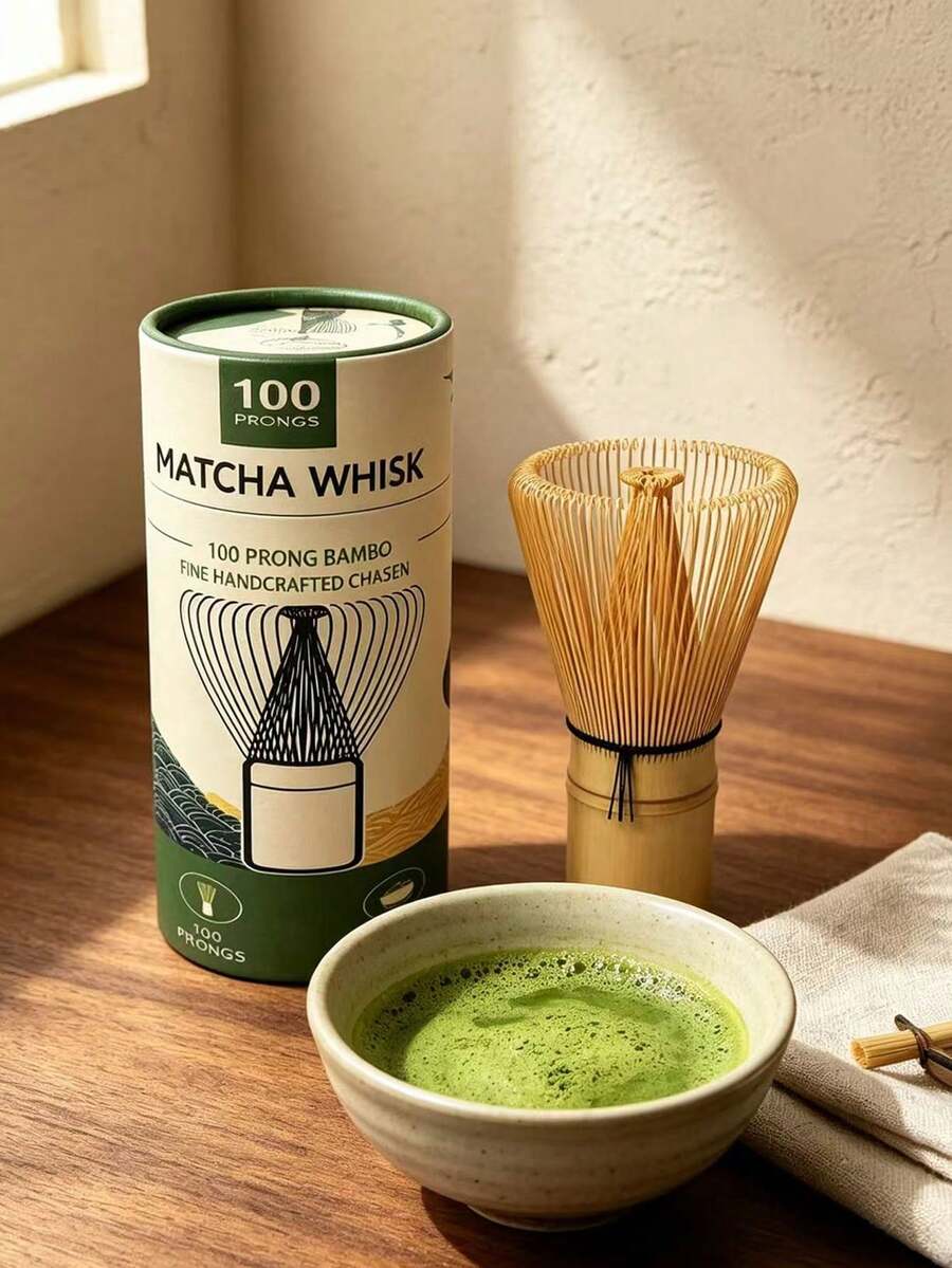 1 buah Pengaduk Matcha Bambu, Sendok Teh, Alat Upacara Teh Matcha Jepang Dinasti Song, Aksesoris Matcha, Peralatan Matcha - MultiWarna - View 1