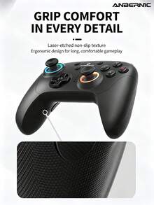 Anbernic RG‑P01 Wireless Game Controller, 6-Axis Gyroscope, Dual Vibration Motors, RGB Back Buttons, Programmable, Compatible With Switch/Steam/PC - View 11