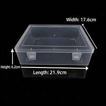 31pcs Bead Jewelry Storage Box Set, Transparent Plastic Organizer With 30 Small Boxes And 1 Large Box, Durable Portable Craft Container For DIY Bead Making, Earrings, Rings, Necklaces And Small Household Items - Multicolor - View 12