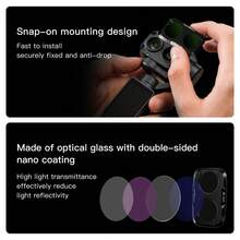 MECORIGHT Camera Lens Filters For Osmo Pocket 4 Pro, Optical Glass UV CPL ND8 ND8+PL Black Mist VND1-5 Adjustable ND Filters, Reduce Glare And Overexposure, Suitable For Outdoor Vlog Portrait Landscape Video Shooting Accessories - View 3