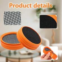Compatible For FC8009, FC8081, FC6723, FC6724, FC6725, FC6726, FC6727, FC6728, FC6729 Filter Spare Part Accessory - Orange Filter - View 4