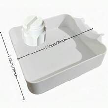 1/2PCS Washing Machine Drain Tray, Laundry Room Essentials Floor Protection Pan Water Overflow Prevention, Durable Home Organization Storage Solution Accessory For Laundry Area Cleaning Supplies - A - View 14