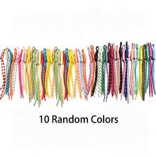10/20pcs Y2K Multicolor Nylon Braided Rope Set DIY Handmade Rope Suitable For Phone Lanyard, Keychain, Backpack Decoration - Multicolor - View 8