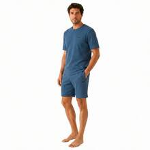 Boss Men T-Shirts - Blue - View 4