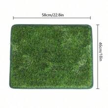 Artificial Grass Dog Pee Pad, Indoor/Outdoor Dog Urine Mat, Fake Grass Dog Pee Pad - View 13