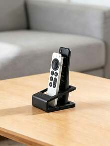 3D Printed 3-Slot Remote Control Storage Rack Can Hold 3 Remote Controls Aesthetic Organization Box For TV Audio Light Remote Controls And Office Supplies Practical Desktop Storage Stand Essential Home Decor Must-Have Gift Christmas Halloween - Multicolor - View 12