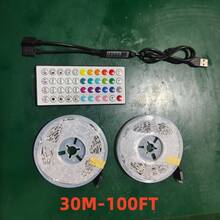 LED Strip Lights For Bedroom, USB 5V RGB LED Strip With Infrared Remote And APP Control, Self-Adhesive LED Strip, Supports Music Sync And Timer Mode, Suitable For Bedroom, Gaming Room - APP Control With IR44Key - View 12