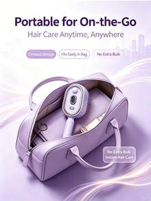 Electric Mist Detangling Massage Comb, Wireless Straightening Brush No Hair Damage, USB Rechargeable Detangling Styling Comb, Self-Cleaning Anti-Tangle Detangling Comb, Electric Mist Airbag, Portable Fashion, Best Gift For Women, Valentine's Day Gift, Gift For Girlfriend, Wife, Mother, Unisex - Multicolor - View 7