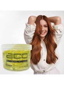 Style Olive Oil Professional Hair Styling Gel, Moisturizing & Long-Lasting Hold, Suitable For All Hair Types, Shapes Hair Contour, Hair Care, 268ml - Hair Wax - View 3