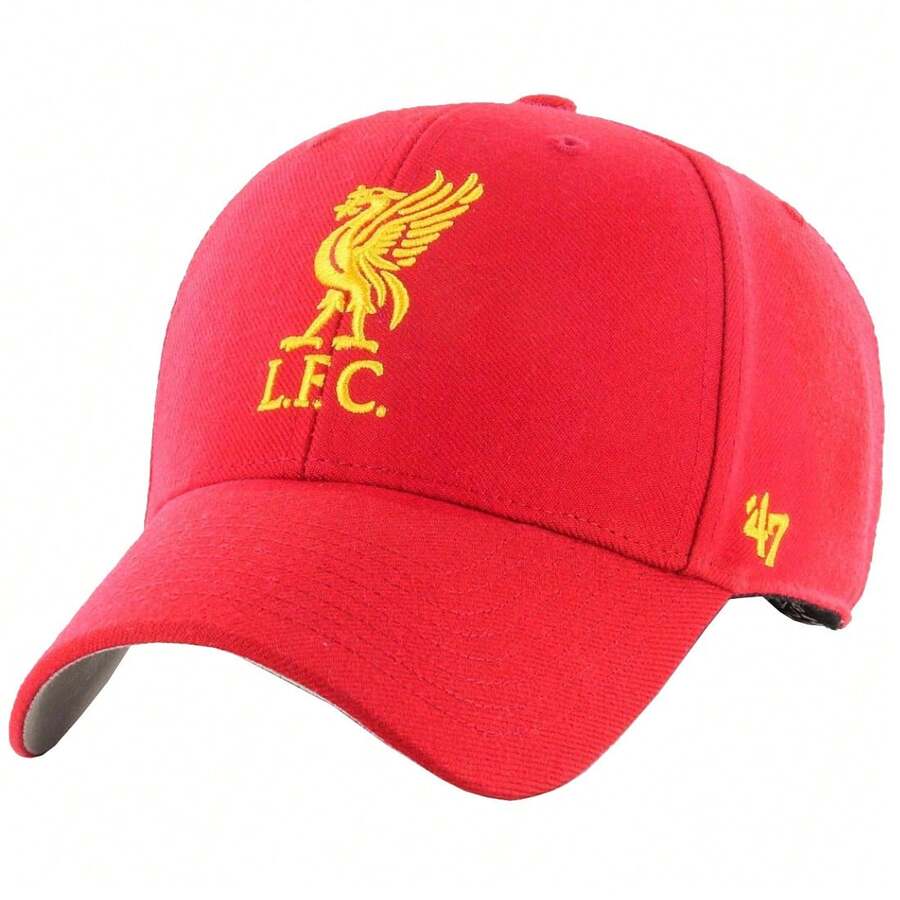 قبعة 47 براند EPL نادي ليفربول - قبعات رجالية حمراء EPL-MVP04WBV-RDG - الأحمر - مشاهدة 1