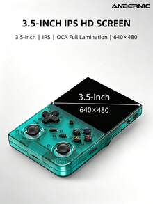 ANBERNIC RG35XX Pro, Retro Handheld Game Console, IPS HD Screen, Dual Joystick Gaming Buttons, Built-In Multi-Emulator, Long Battery Life Portable Nostalgic Game Machine - View 6