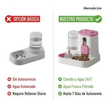 Pet Automatic Feeders - Pink - View 7