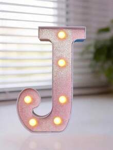 22/21/16cm Decorative LED Glowing Numbers And Letters, Plastic Neon Number Light Sign, Battery Powered Number Light, DIY Letters And Numbers, Suitable For Birthday, Christmas, Bar And Wedding Decoration - LED Letter and Number Lights - View 38