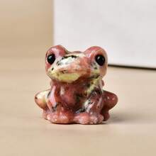 CUPIDCRYSTAL Natural Crystal Carved Eye Frog, Cute Crystal Carved Ornament, Perfect Valentine's Day Gift Choice, Easter Gift, Crystal And Stone - Big-eyed Frog - View 18