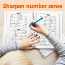Age-Graded Sudoku Game Spiral Puzzle Notebooks, Ages 3-6, 6-9, 9-12 & 12+, Beginner To Challenge Number Logic, Focus, Critical Thinking, Problem Solving, Screen-Free Brain Games For Home Classroom Travel - Age-graded Sudoku Game - View 8