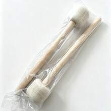 2PCS Marching Drum Sticks, Cymbals, Gong Mallets, Soft Drumsticks, Percussion Accessories - Multicolor - View 2