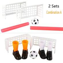 2 Sets 2-Player Finger Football Blowing Game - Family Interactive Desktop Sports Game, Desktop Football Accessories, Competitive Game, Relaxing Toy Gift, Suitable For Easter, Thanksgiving, Birthday Gifts [Random Color] - Multicolor - View 13