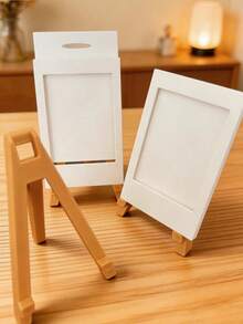 Creative 3D Printed Easel Photo Frame Picture Frame Decorative Ornament Desktop Stand Photo Clip - Photo Landscape Frame - View 1
